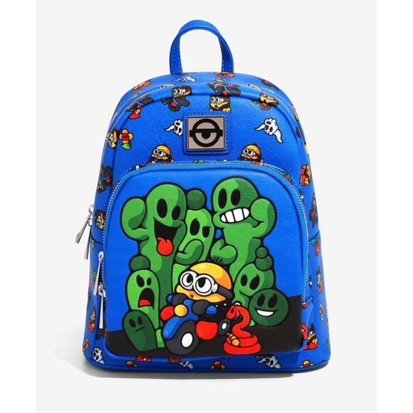 Illumination Minions Artist Series Sambypen Mini Backpack Blue NWT New